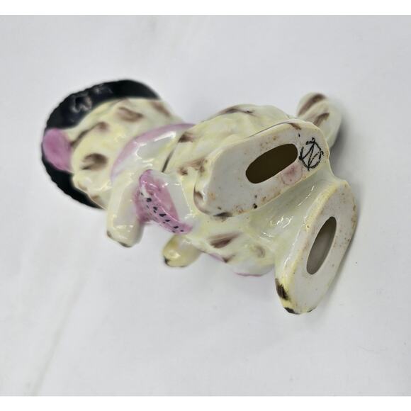 Vintage Napco Style Ceramic Kitten Figurine – Pink Rose Hat – 5” - Picture 6 of 6